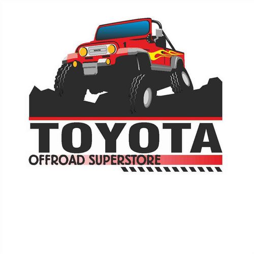 Toyota Offroad tarra, 122 x 96 mm