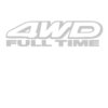 HIACE 4WD FULL TIME tarra, 200 x 52 mm, metallihopea
