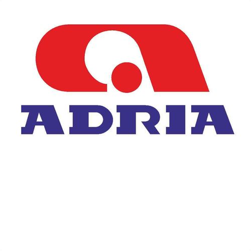 ADRIA tarra, 200 x 103 mm, puna-sininen