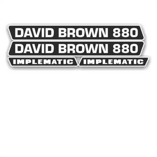 DAVID BROWN 880 IMPLEMATIC tarrasarja