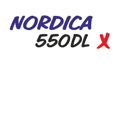 Solifer Nordica 550 DLX -tarra, 275 x 95 mm