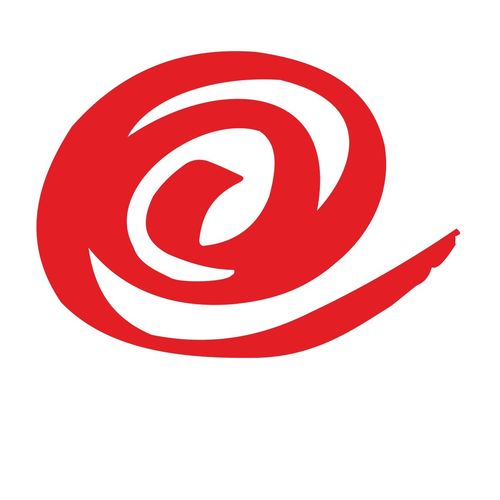 EURA MOBIL logo, 200 x 145 mm, punainen
