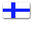 Suomen lippu -linssitarra, 50 x 30 mm