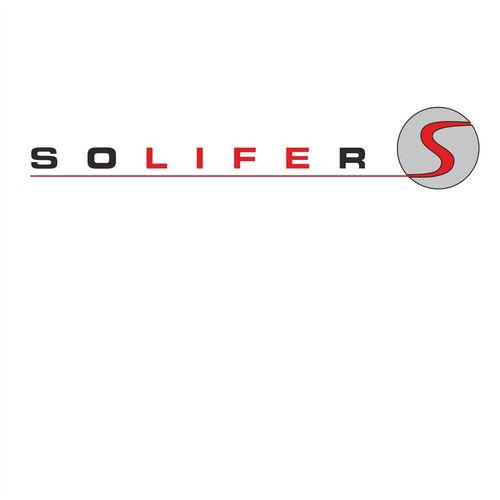 Solifer S tarra, 906 x 165 mm, musta-punainen